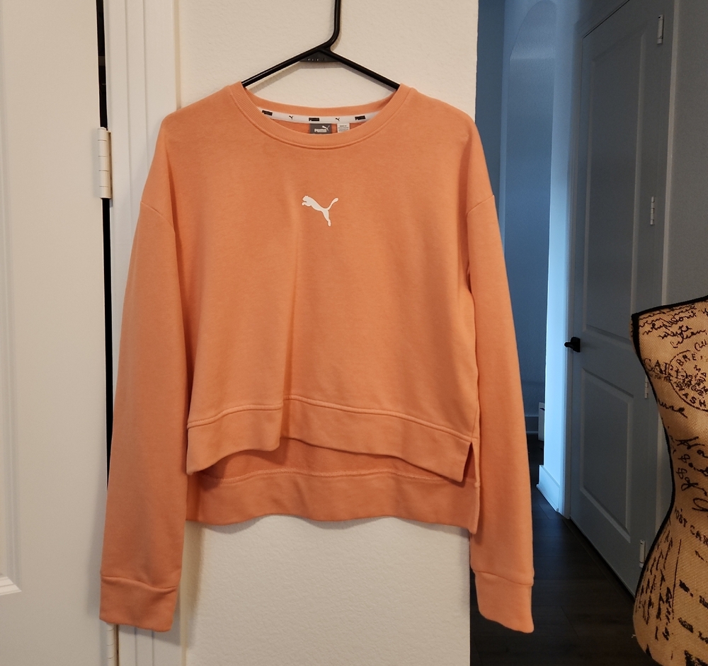 Puma Coral Crewneck Sweatshirt